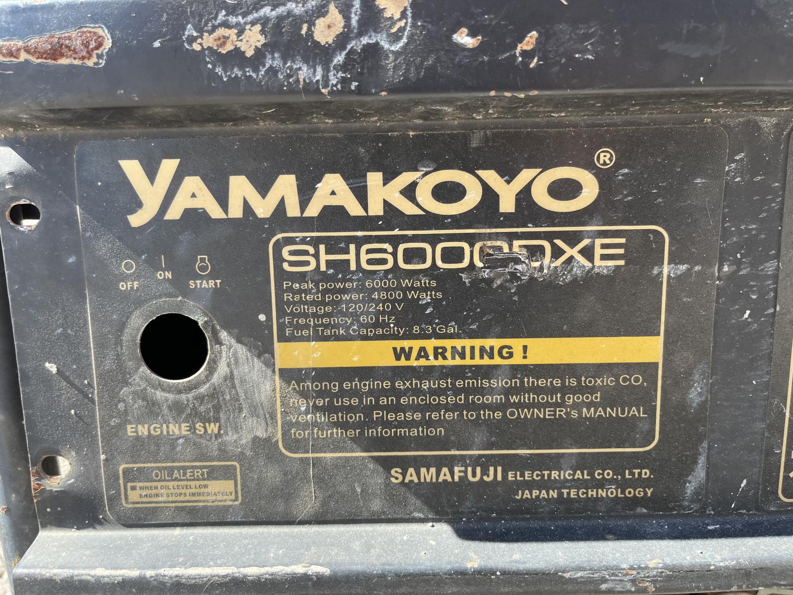 PLANTA DE LUZ YAMAKOYO SH6000DXE